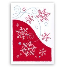 Holly Jolly Greeting Cards Embroidery Design by OESD #12834 CD Version