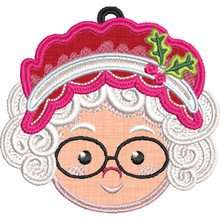 Holly Jolly Ornaments & Accents by OESD #12835 Embroidery Design CD Version