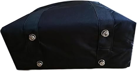 Ever Sewn Portable Bag | Eversewn Sparrow Canvas Sewing Machine Tote, Perfect for Small Bernette and Eversewn machines | Black |18L x 8W x 14H