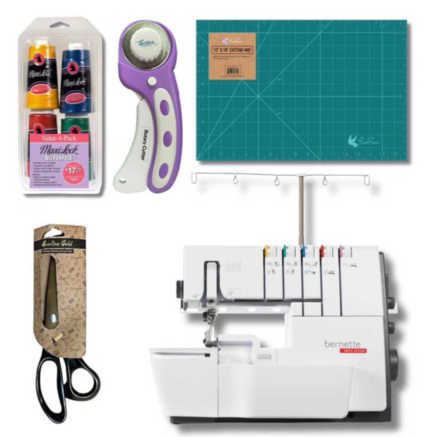 Bernette B68 Airlock Overlock/Coverstitch Combo Machine