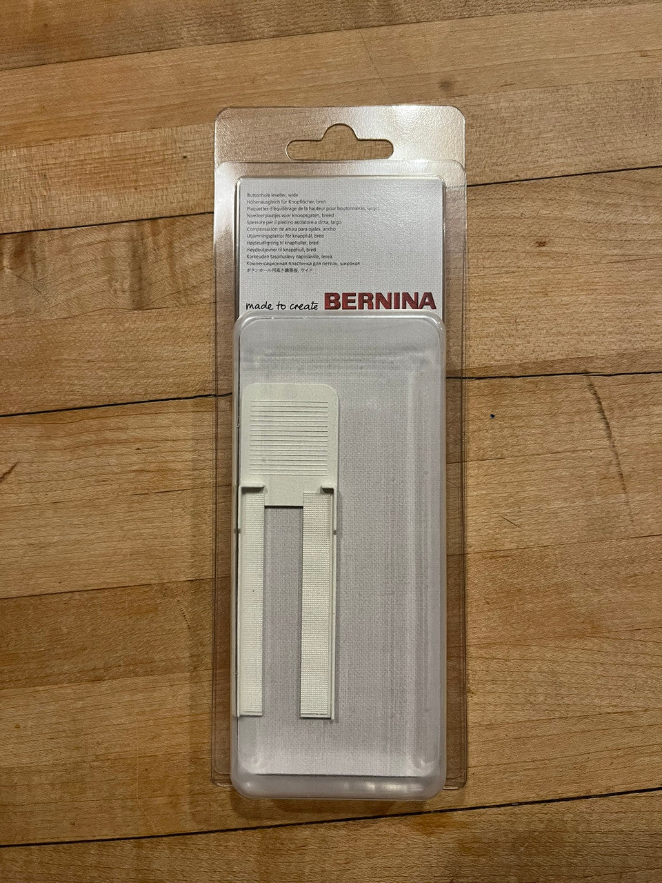 Bernina Buttonhole Leveler