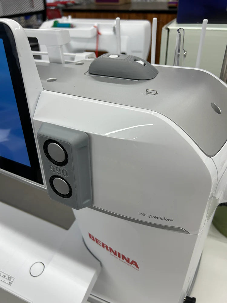 BERNINA 990 GRAY Multi-Function Knob Cover & Bobbin Winder Protector Kit