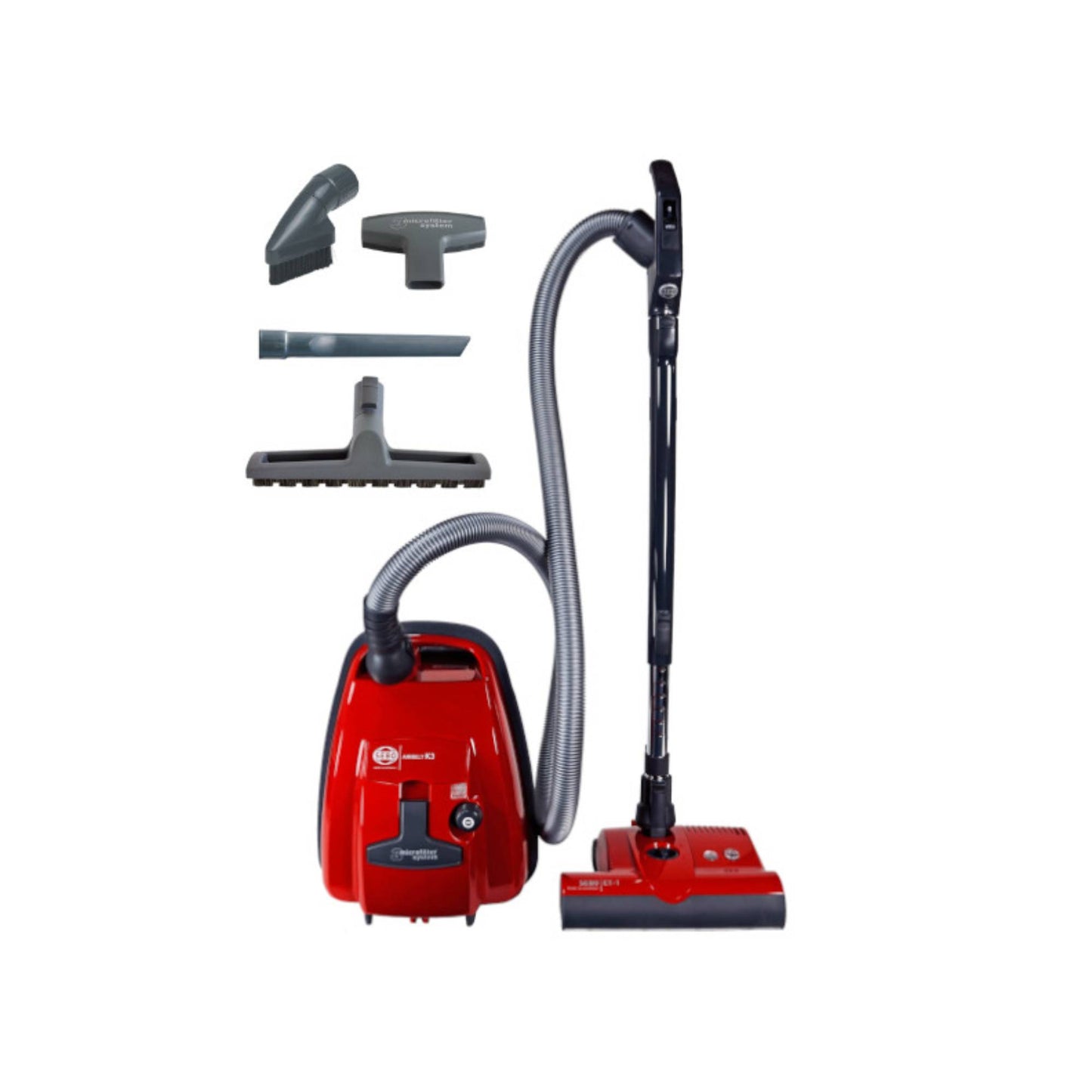 SEBO AIRBELT K3 Premium Canister Red Vacuum Cleaner