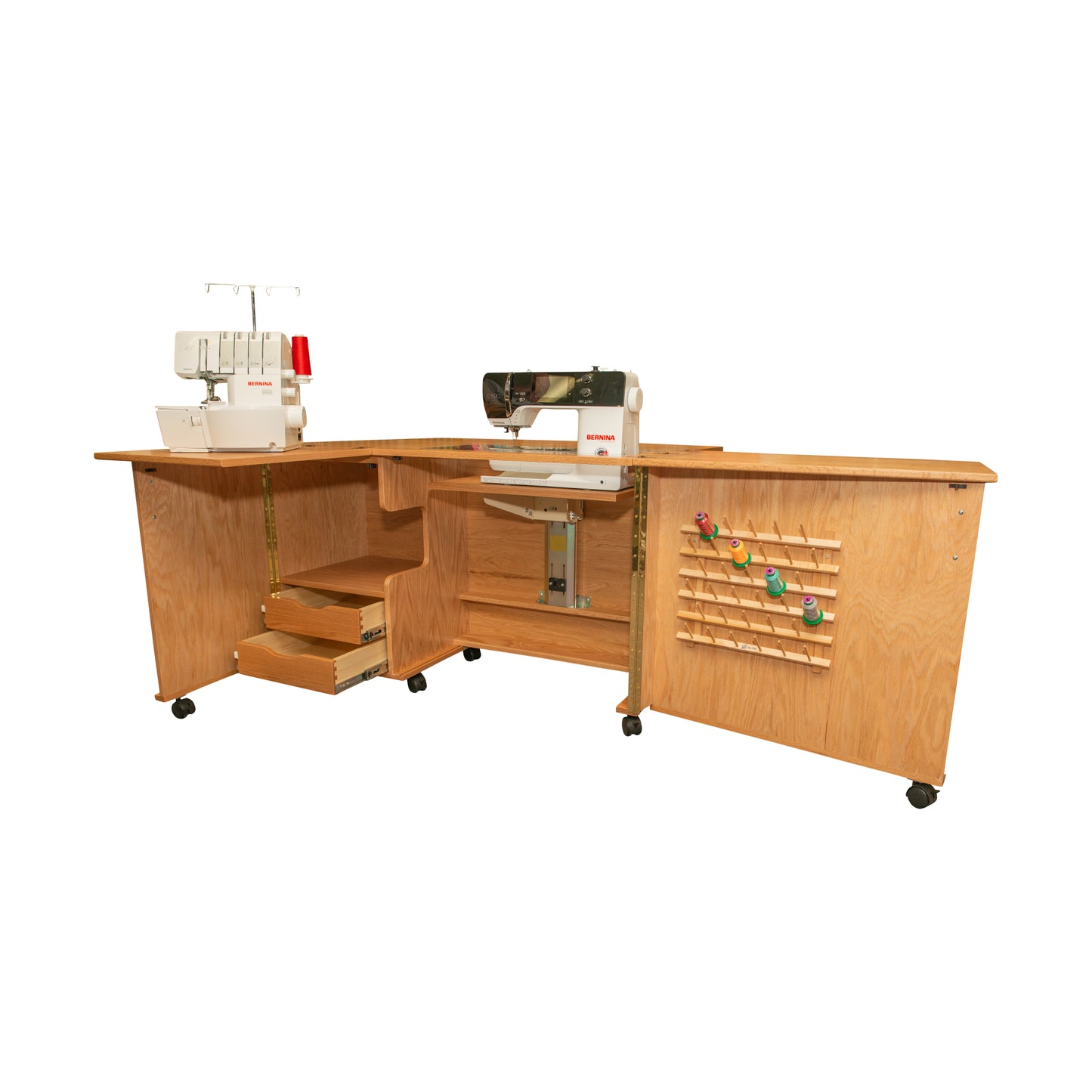 Topstitch Handmade Combo Sewing Machine Cabinet
