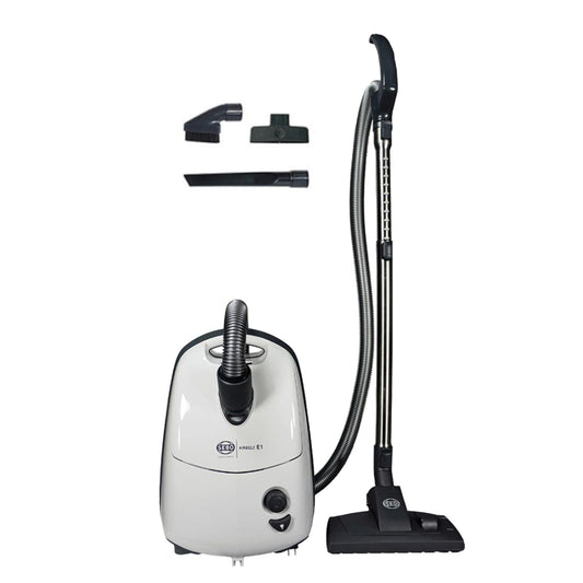 SEBO Airbelt E1 Kombi Canister White Vacuum Cleaner 91602AM