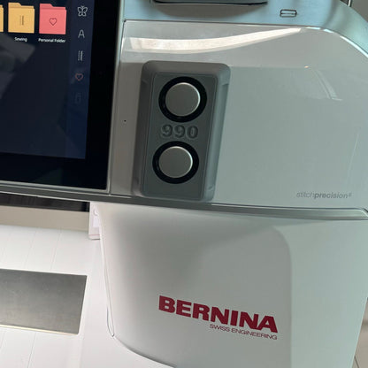 BERNINA 990 GRAY Multi-Function Knob Cover & Bobbin Winder Protector Kit