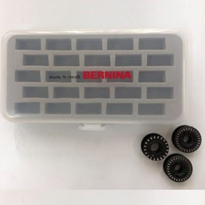 Bernina Bobbin Box 8 Series ONLY Prepacked with 25 Bobbins