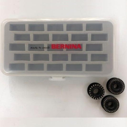 Bernina Bobbin Box 8 Series ONLY Prepacked with 25 Bobbins