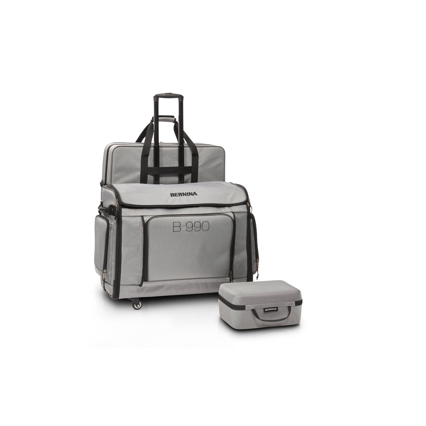 BERNINA 990 XXL Sewing Machine Trolley and Accessory Case Bundle 106620.70.01