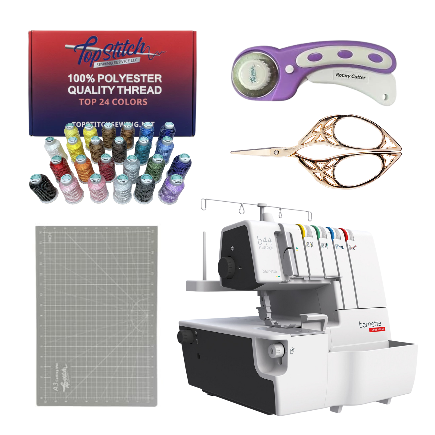 Bernette B44 Funlock Overlock Serger Machine