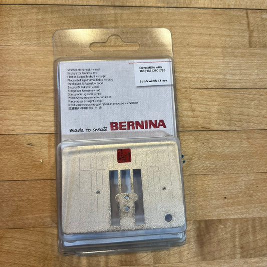BERNINA Straight & CutWork Needle Stitch Plate – For Models 180, 185, 200, 730