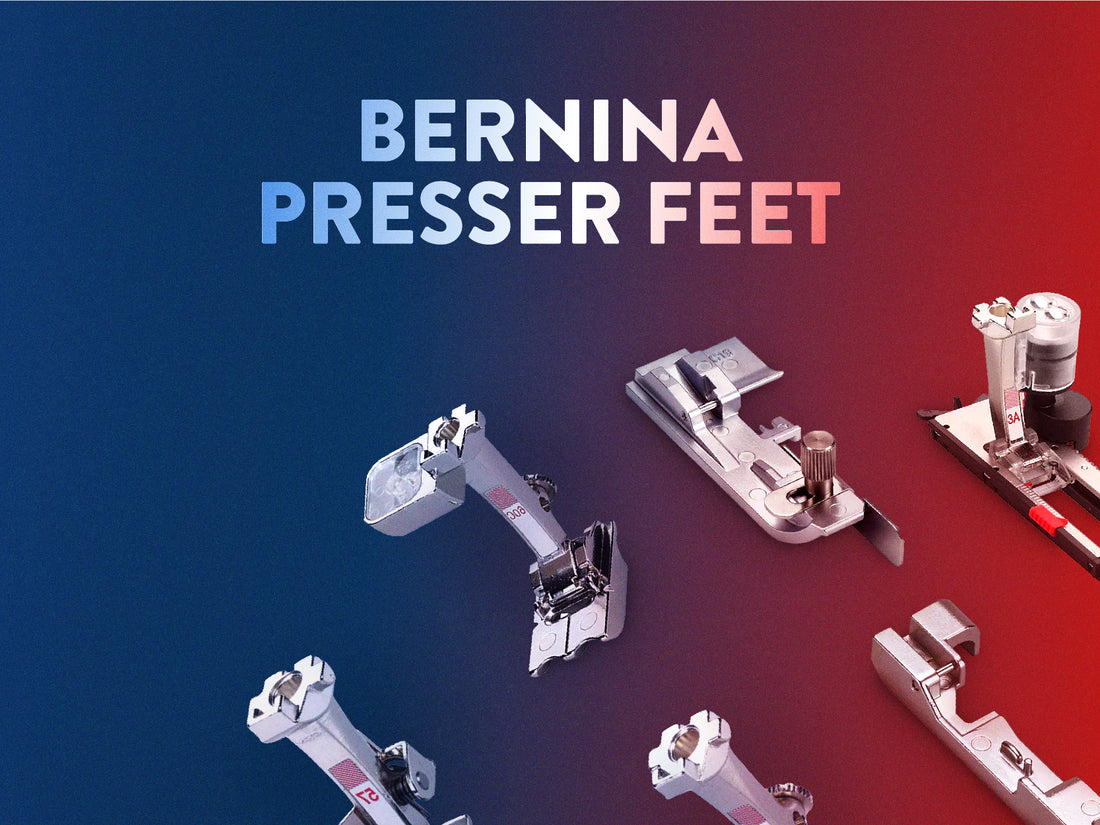 Buy BERNINA Presser Feet | Precision Sewing Accessories | Topstitch ...