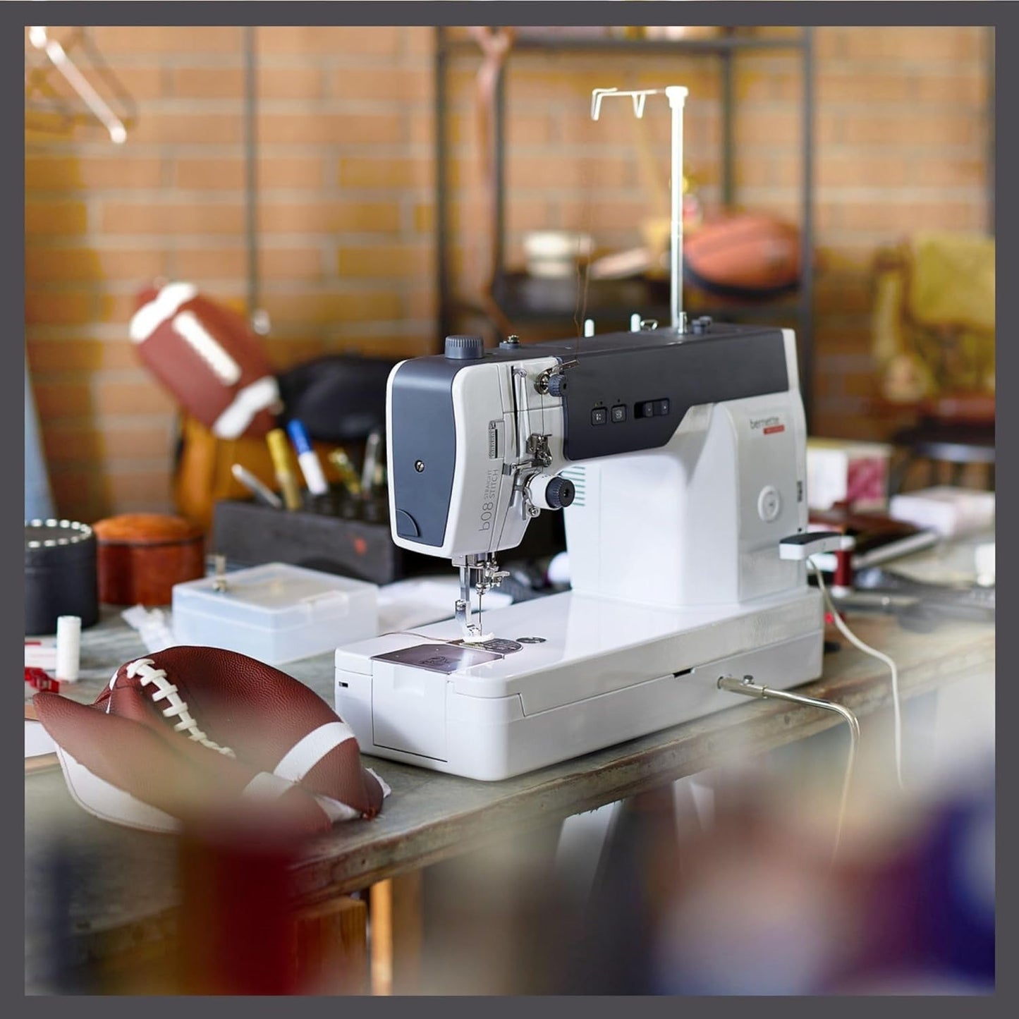 Bernette b08 Heavy-Duty Straight Stitch Machine Exclusive Bundle