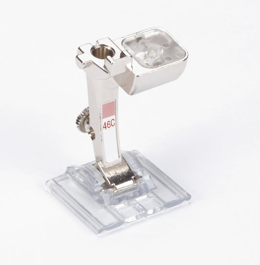 BERNINA #46C Pintuck and Decorative-Stitch Foot with Clear Sole