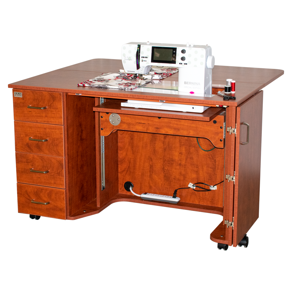 HORN MODEL 5400 SEWING CABINET WITH ELECTRIC LIFT