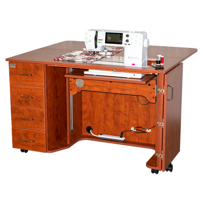 HORN MODEL 5400 SEWING CABINET WITH ELECTRIC LIFT