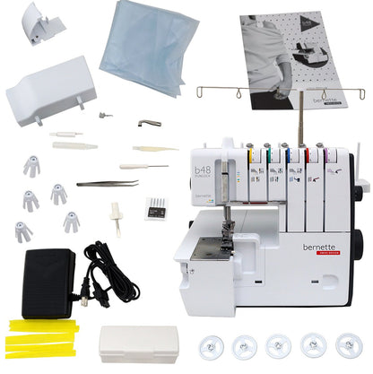 Bernette b48 Funlock Serger Coverstitch Machine