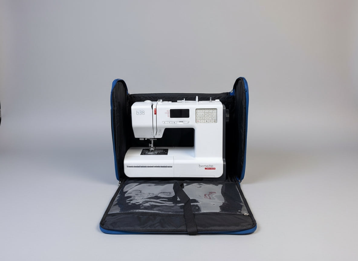 Top Stitch Sewing Machine Travel Stylish Polka Dot Carrying Bag