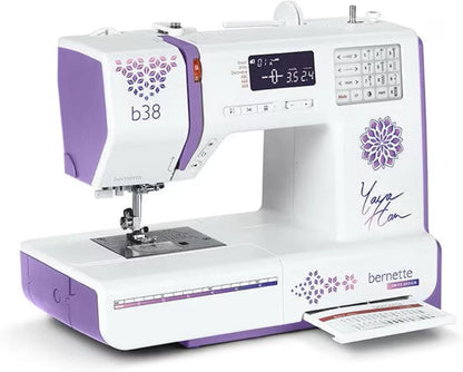 Bernette B38 Yaya Han Special Edition Sewing Machine with Top Stitch Tote Bag
