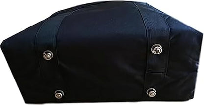 Ever Sewn Portable Bag | Eversewn Sparrow Canvas Sewing Machine Tote, Perfect for Small Bernette and Eversewn machines | Black |18L x 8W x 14H