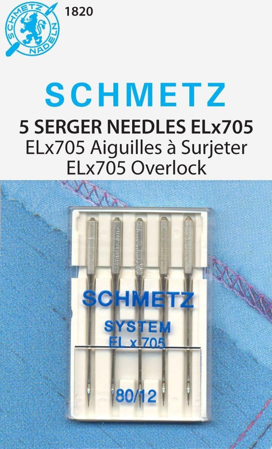 Schmetz ELX705 Needles - Size 80/12