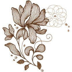 Sepia Petals USB