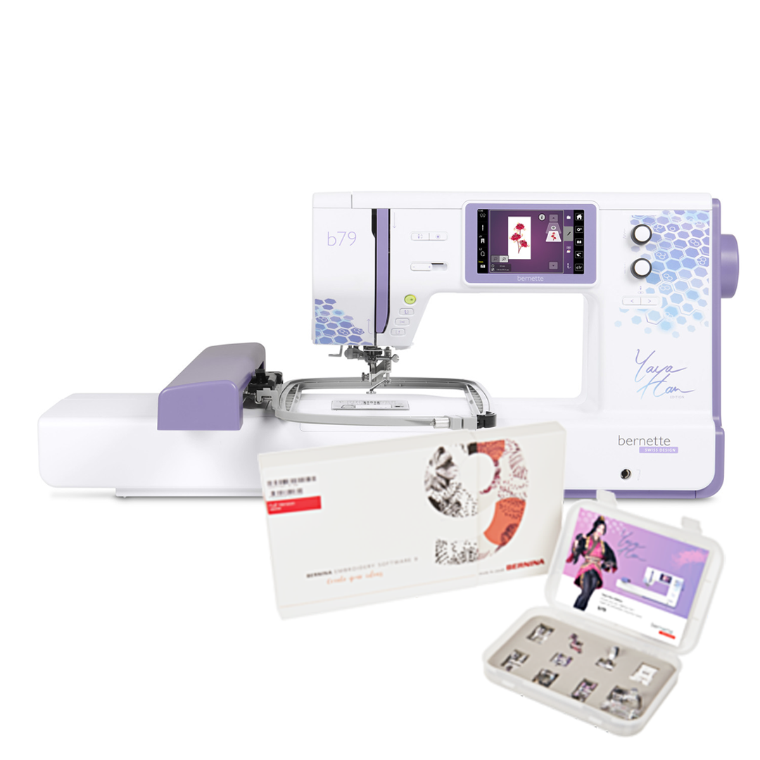 Bernette B79 Yaya Han Edition Sewing & Embroidery Machine with FREE Gift - IN STOCK!