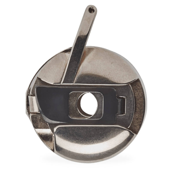 Bernina CB hook bobbin area door closed sewing