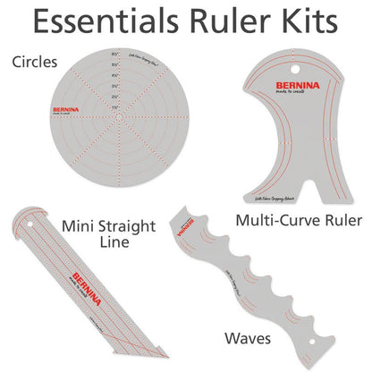 BERNINA Essentials Ruler Kit (4-Piece Set)