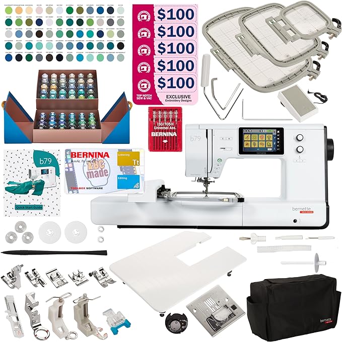 Bernette b79 Sewing and Embroidery Machine