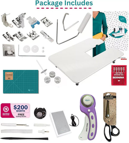 Refurbished  Bernette B77 Sewing Machine - Perfect for Beginners and Quilting Enthusiasts