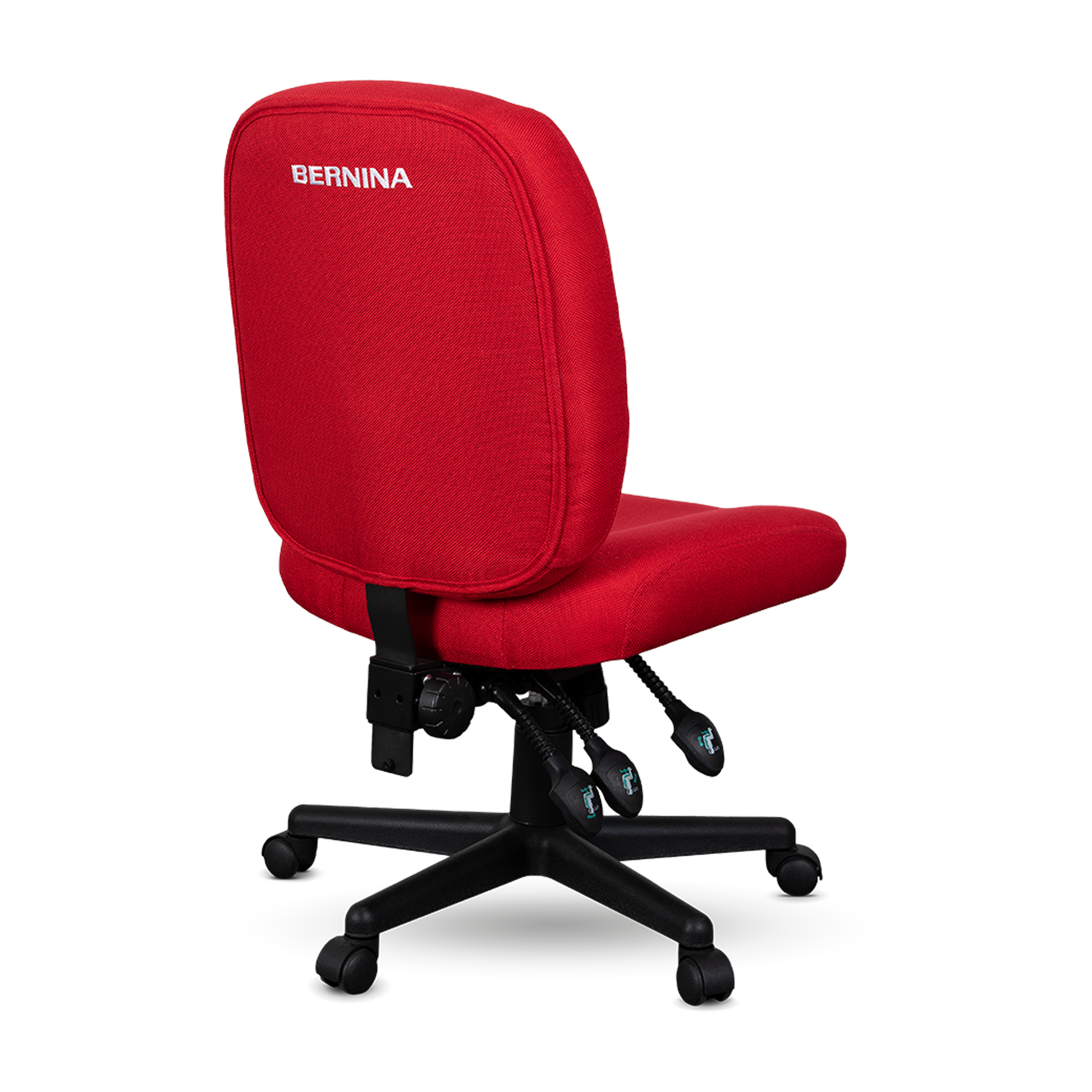 Bernina Red Sewing Chair – Ergonomic Comfort for Quilting