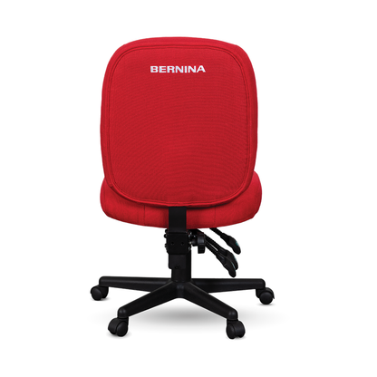 Bernina Red Sewing Chair – Ergonomic Comfort for Quilting