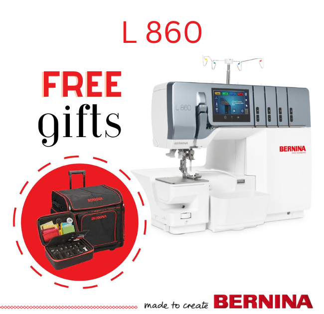 Bernina L860 airthread overlocker / serger