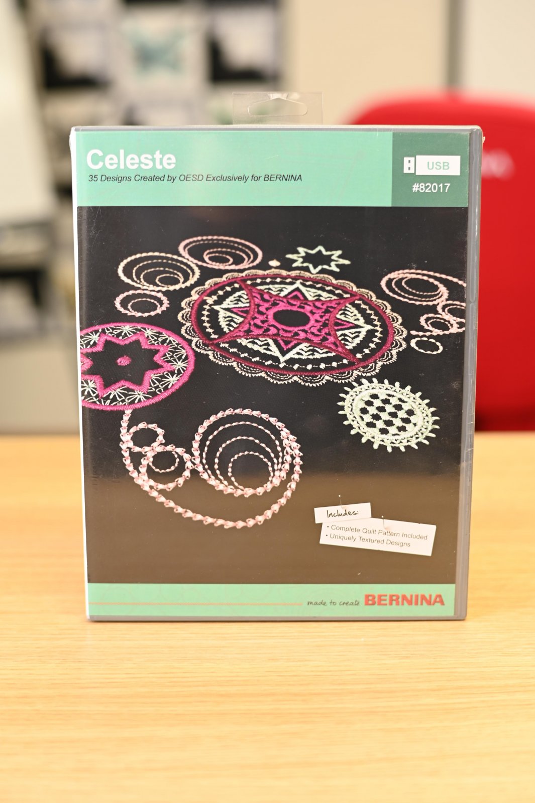 Bernina OESD Celeste Embroidery Designs - 82017 USB