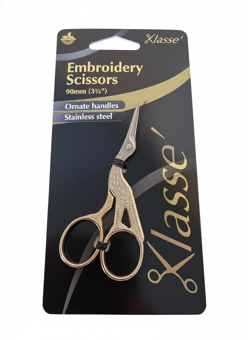 Klasse' Stainless Steel Embroidery Scissors 3.5 inch (90mm)
