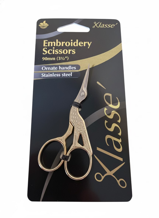 Klasse' Stainless Steel Embroidery Scissors 3.5 inch (90mm)