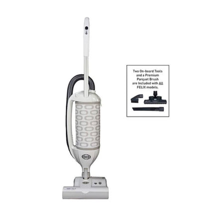 SEBO Felix 1 Premium White Upright Vacuum Cleaner - 9808AM