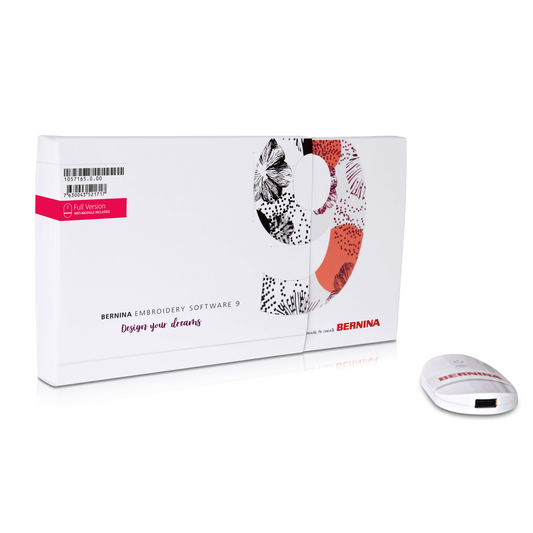 BERNINA Embroidery Software 9 DesignerPlus Full Version