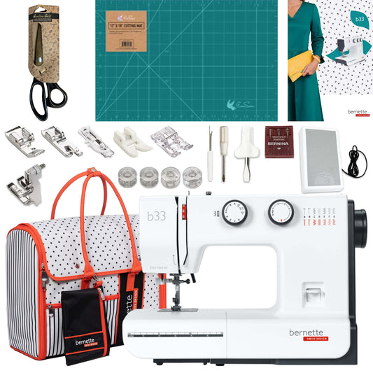 Bernette 33 Sewing Machine with tote bag bundle