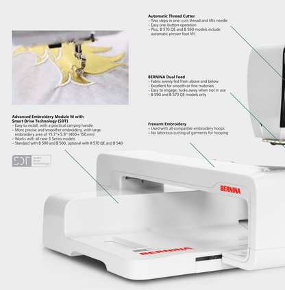 Bernina 540 Sewing, Quilting, & Embroidery Machine