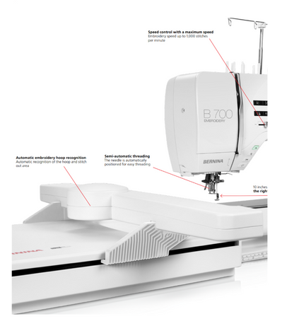 BERNINA 700 sewing and embroidery machine