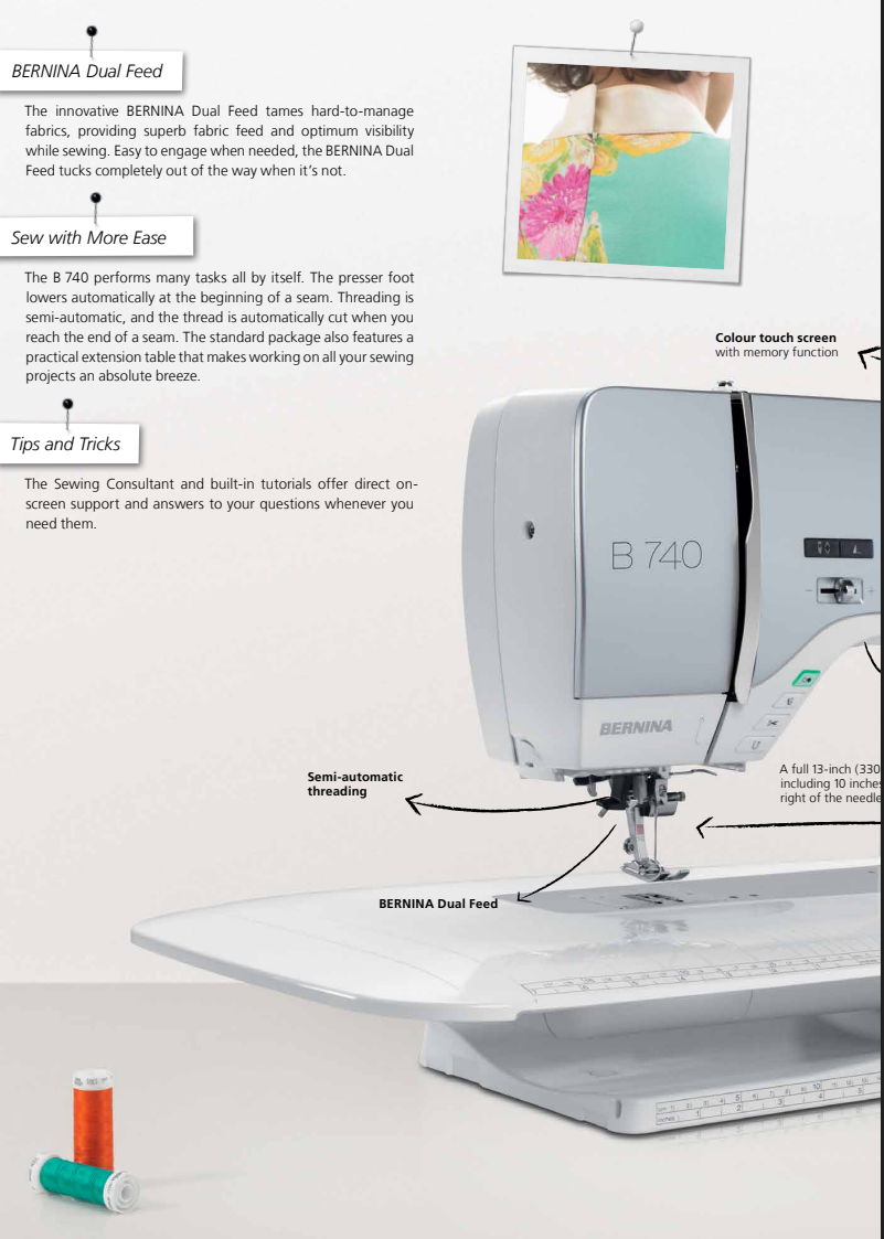 Bernina 740 Sewing & Quilting Machine