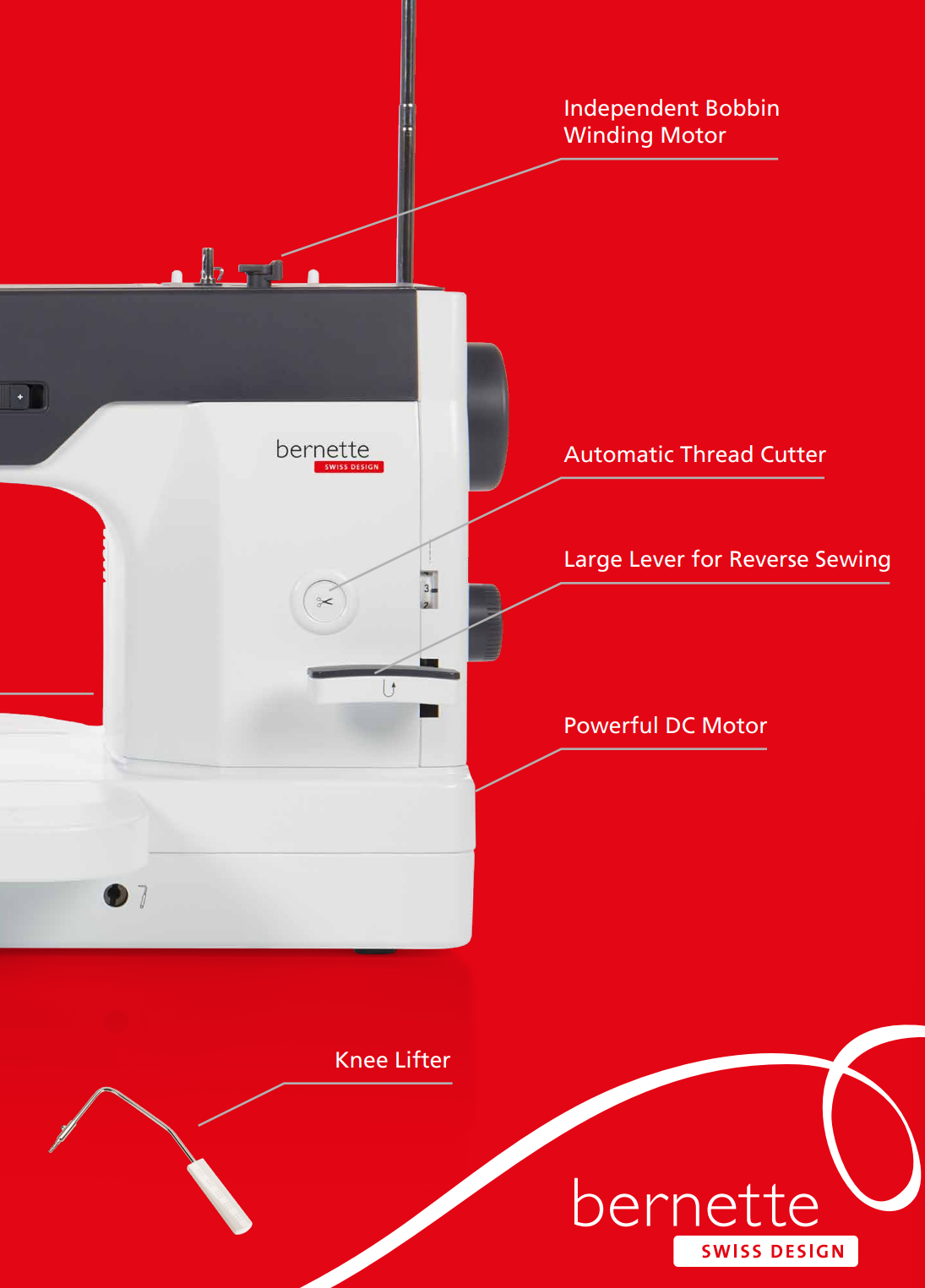 Bernette 08 High Speed Straight Stitch Sewing Machine
