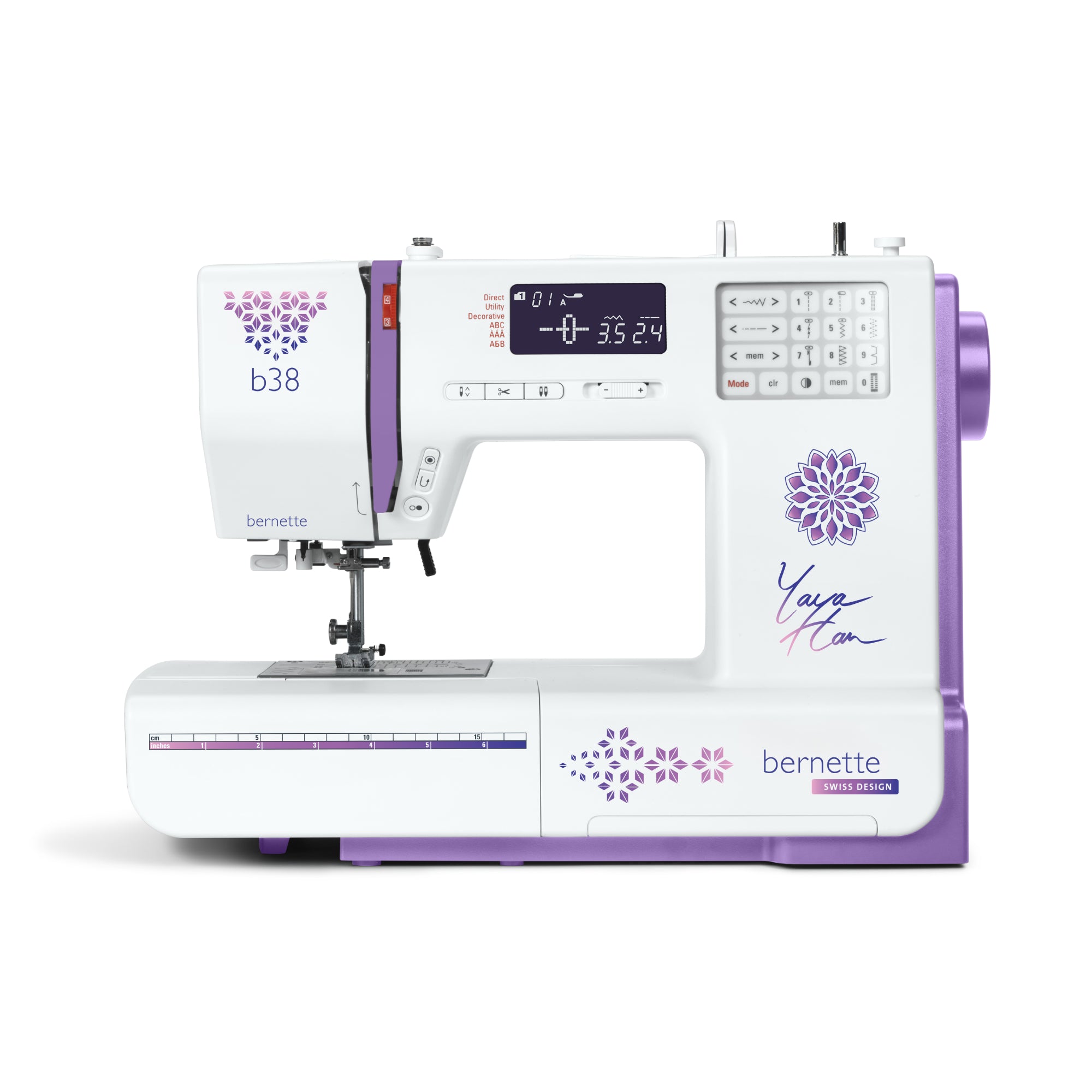Bernette b38 Yaya Han Edition Sewing Machine – Top Stitch