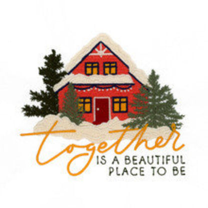 Home for the Holidays Embroidery Design By EOSD #12907 CD Version