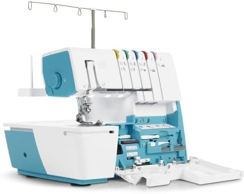 Bernette b68 Maker AIRLOCK Bundle – Serger & Coverstitch Combo for Everyday Garment Finishing