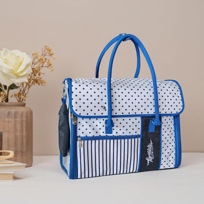 Bernette b38 Sewing & Quilting Bundle with Top Stitch Carry Tote Bag