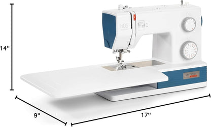Bernette b05 Academy Sewing Machine with EverSewn 60-Pc Sunset Thread Bundle