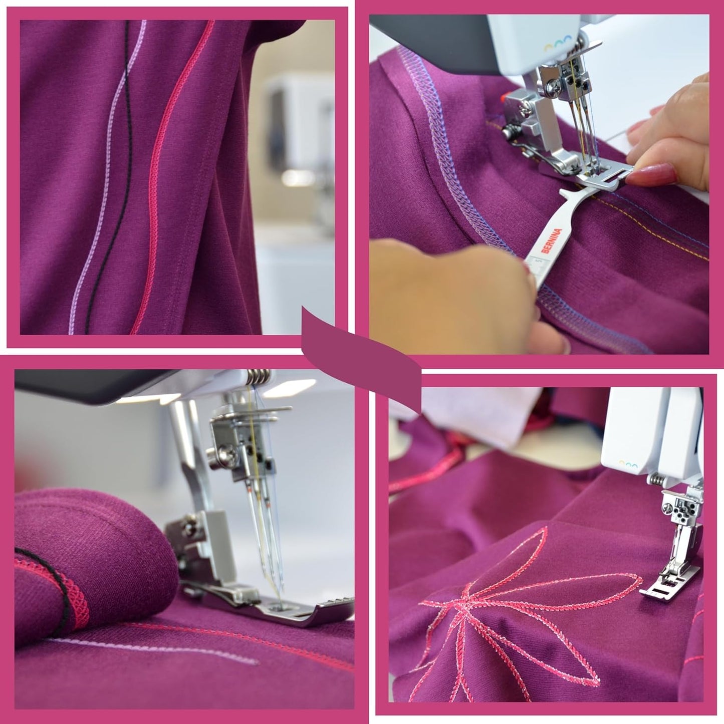Bernette b64 AIRLOCK Overlocker Serger Bundle